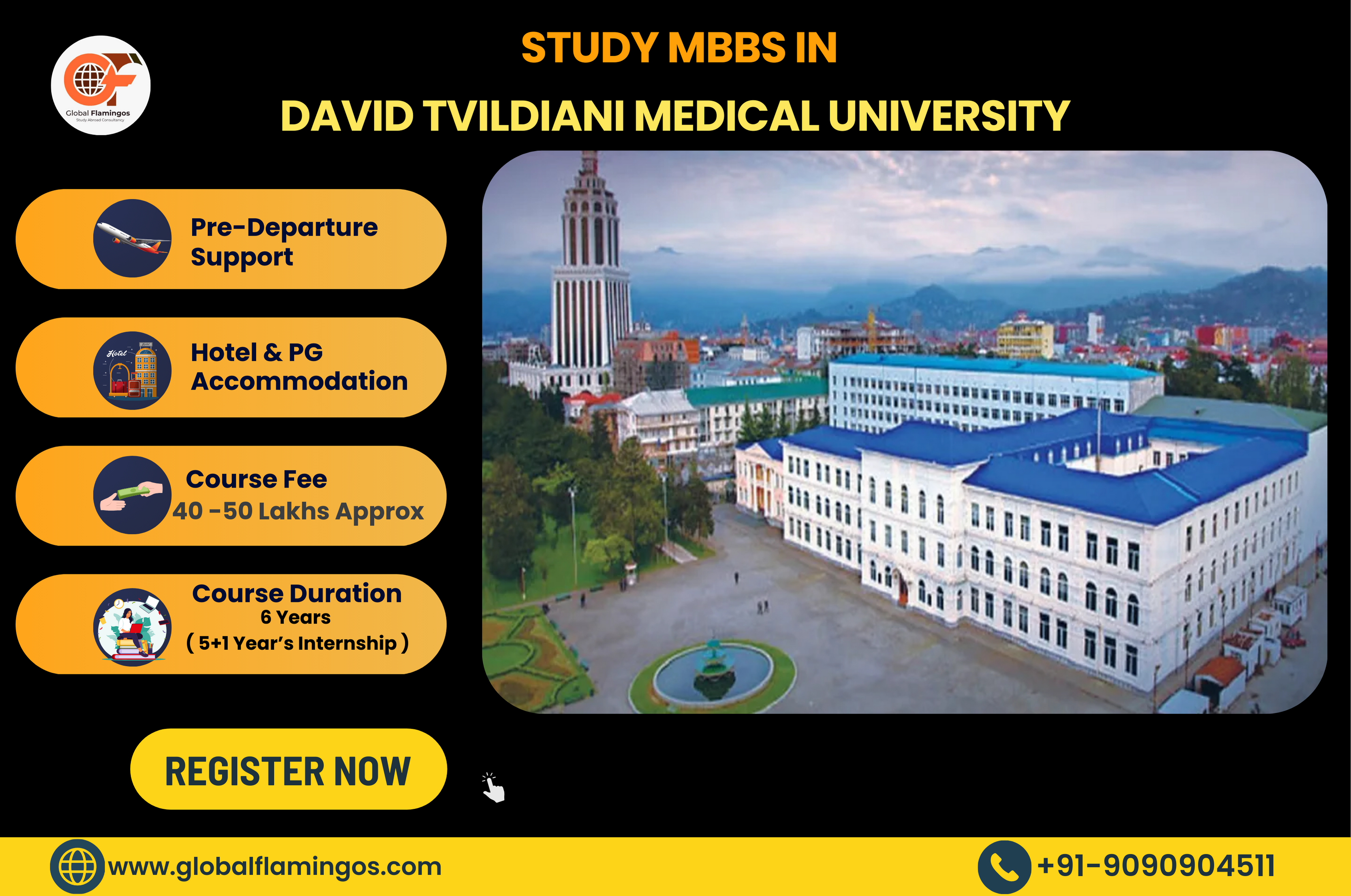 David Tvildiani Medical University in 2024 | Best in Georgia!