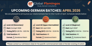 German Online Course_Global Flamingos